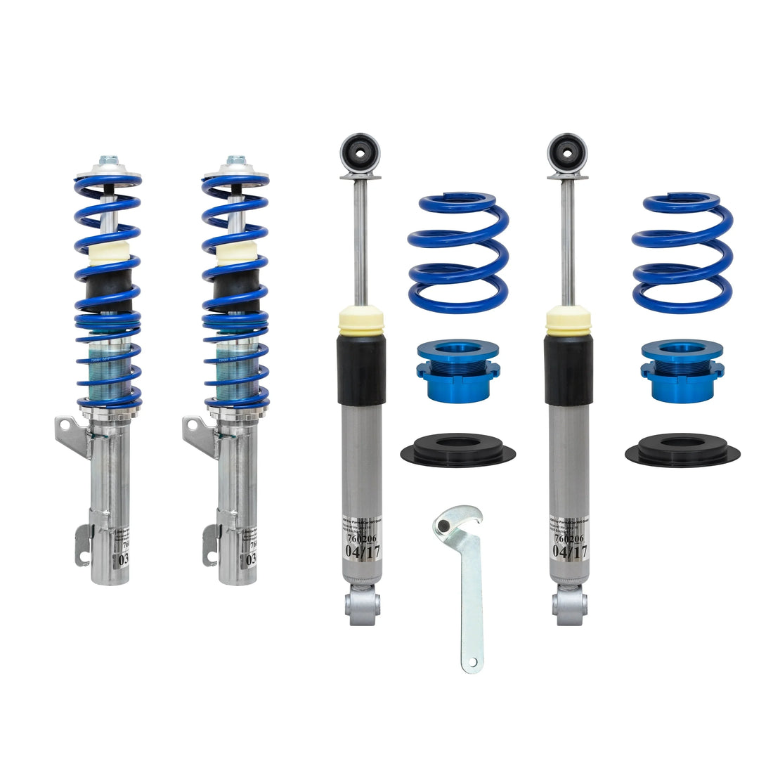 Kit Ammortizzatori Filettati BlueLine – Volkswagen Bora 1J 4Motion (1999-2003) + TÜV