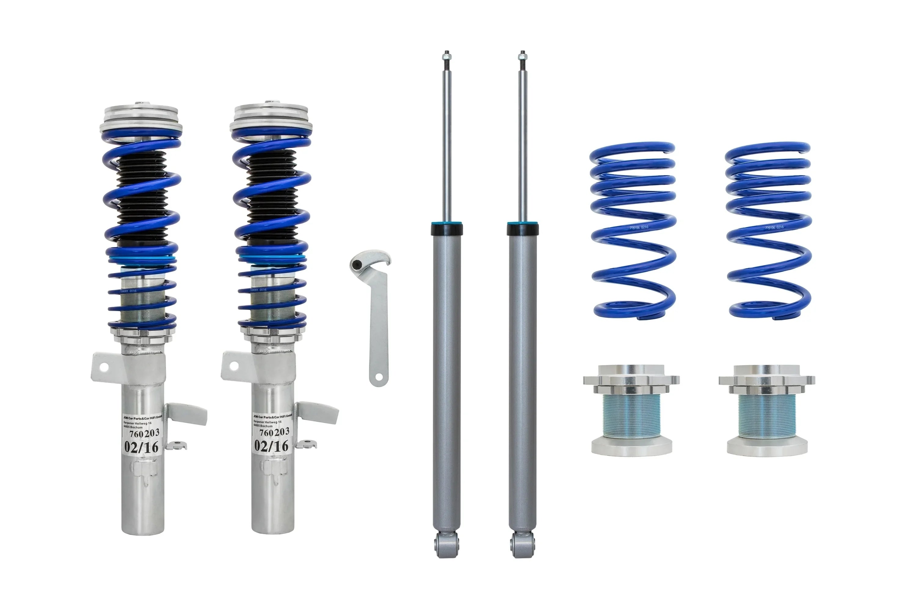 Kit Combiné Fileté BlueLine – Volvo V40 (2012-2019) + TÜV