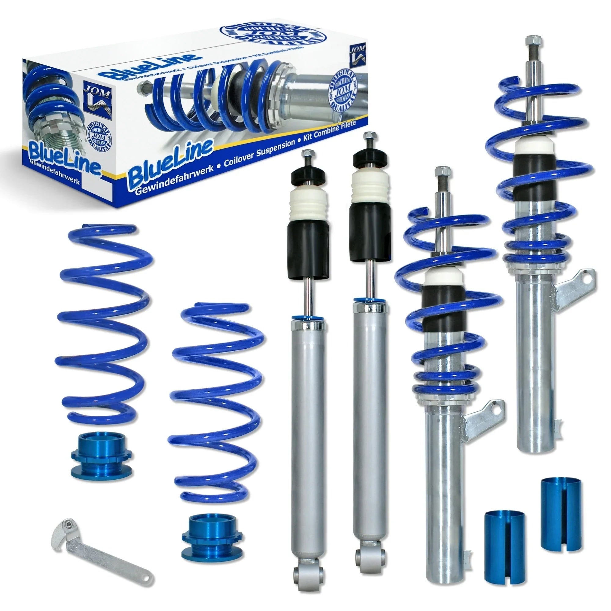 BlueLine Coilover Kit – Audi TT 8J (2006-2014) Quattro + TÜV