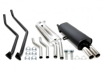 Ligne d'échappement sport 2 × 70 mm pour BMW 320i/323i/325i E30 6-Zyl. — TA Technix