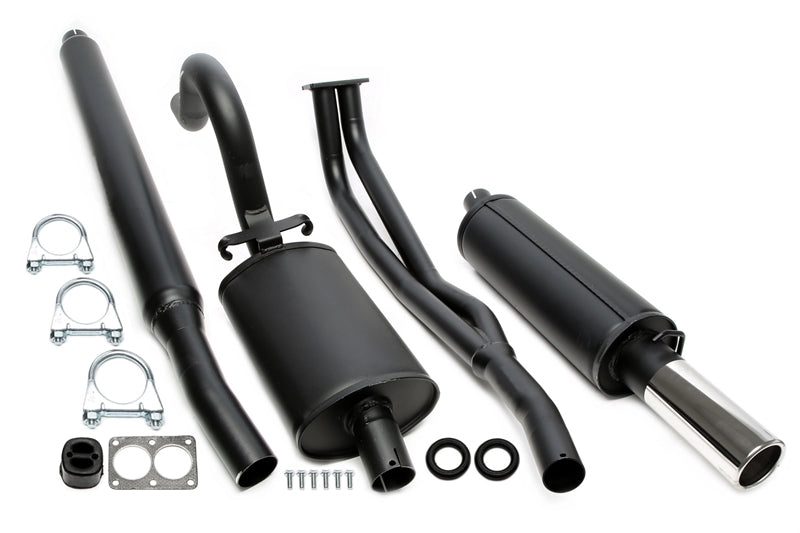 Ligne d'échappement sport 1 × 80 mm pour Opel Ascona B/Manta B — TA Technix