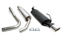 Ligne d'échappement sport 1x70 × 140 mm pour Saab 9-3 2.0T Facelift/Aerovers. II Typ YS3D — TA Technix