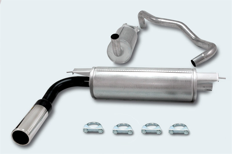 Ligne d'échappement sport 1 × 80 mm pour Volvo 240er avec Kat Typ P240/242 — TA Technix