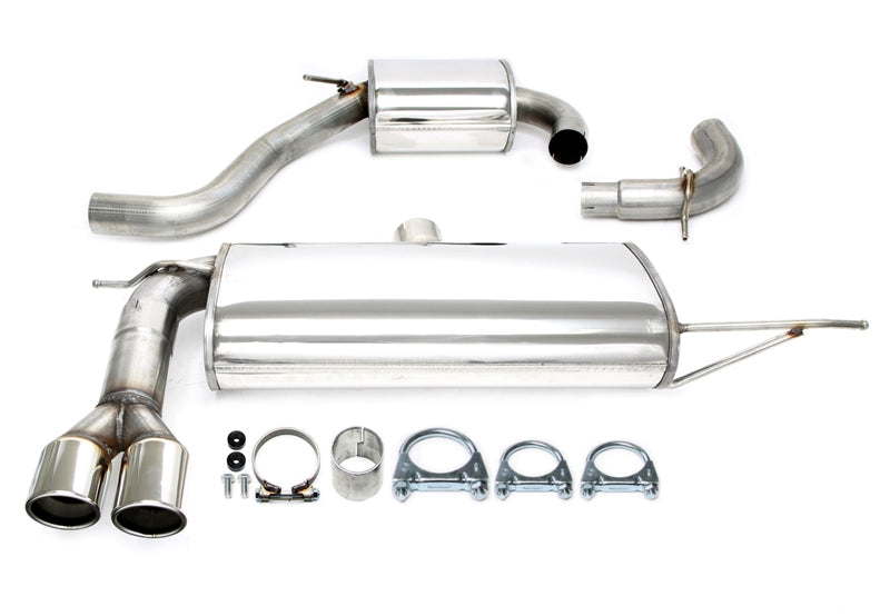 Ligne d'échappement inox 2 × 80 mm pour Audi A3 type 8P Sportback — TA Technix