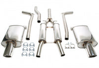 Duplex Ligne d'échappement inox 1 × 100 mm pour Audi A4 B6 Quattro berline./Avant/Cabrio — TA Technix