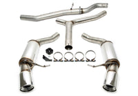 Duplex Ligne d'échappement inox 1 × 100 mm pour Audi A4/A5 B8 2.7TDI 2WD + A4/A5 B8 3.0TDI Quattro — TA Technix