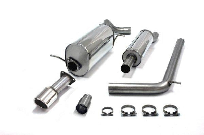 Ligne d'échappement inox 1 × 90 mm pour Audi A1 1.2TSI type 8X — TA Technix