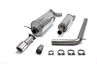 Ligne d'échappement inox 1 × 90 mm pour Audi A1 1.2TSI type 8X — TA Technix