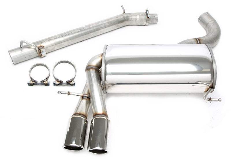 Ligne d'échappement inox 2 × 80 mm pour Audi A3 Quattro Sportback 1.8/2.0 TFSI type 8P — TA Technix