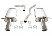 Duplex Ligne d'échappement inox 1 × 100 mm gauche + droite pour Audi A4 berline. + Avant type 8E-B7 — TA Technix