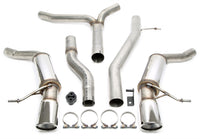 Duplex Ligne d'échappement inox 1 × 100 mm gauche + droite pour Audi A4 berline. + Avant type 8K-B8 / A5 type 8T-B8 / A5 Cabriolet type 8F-B8 — TA Technix