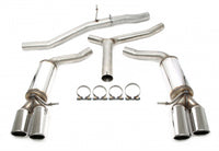 Duplex Ligne d'échappement inox 2 × 80 mm gauche + droite pour Audi A4 berline. + Avant type 8K-B8 / A5 type 8T-B8 / A5 Cabriolet type 8F-B8 — TA Technix
