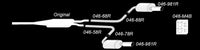 Duplex Ligne d'échappement inox 1 × 100 mm gauche + droite pour Audi A6 Quattro berline. + Avant type 4F-C6 / A6 Allroad type 4FH-C6 — TA Technix