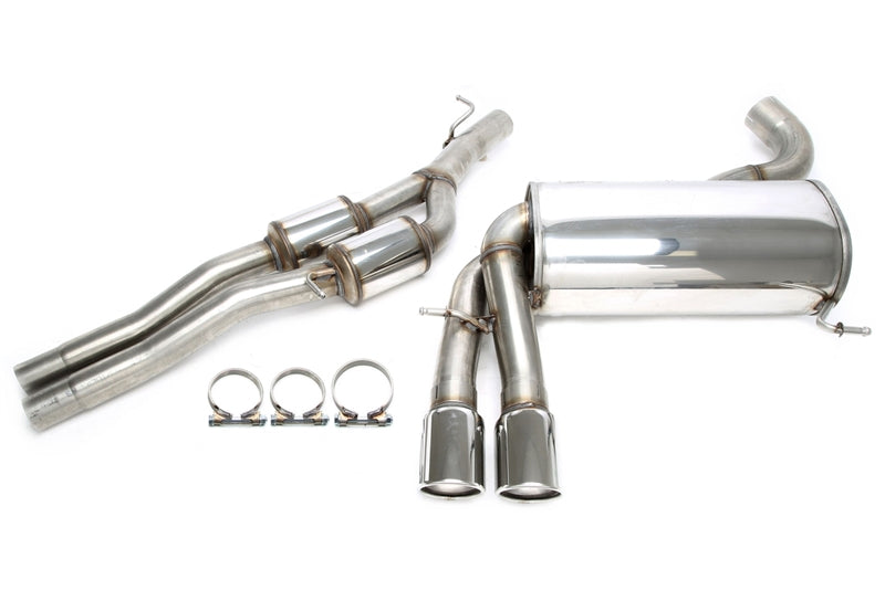 Ligne d'échappement inox 2 × 80 mm pour Audi A3/RS3 Sportback 8P — TA Technix