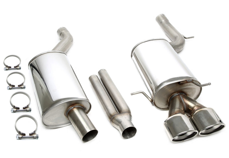 Ligne d'échappement inox 2x90 × 120 mm pour Audi A4/RS4 Quattro type 8D-B5 — TA Technix
