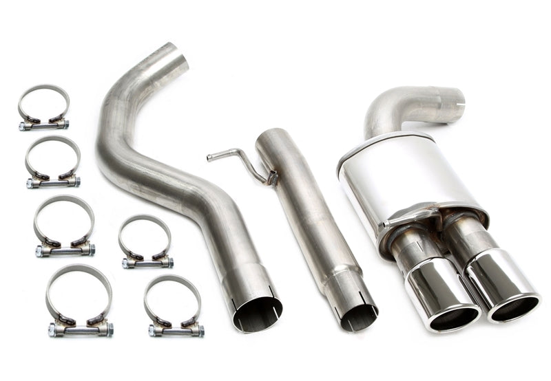 Ligne d'échappement inox 2 × 80 mm pour 316D/318D/320D BMW 3er Série 316D/318D/320D berline E90, -Touring E91, - Coupé E92, - Cabriolet E93 — TA Technix
