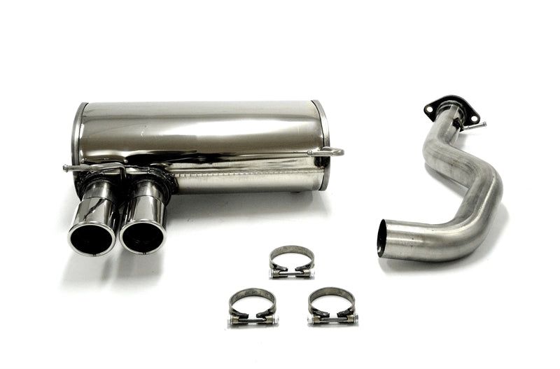 Ligne d'échappement inox 2 × 70 mm pour BMW 325i/330i E90 berline. /E91 Touring — TA Technix