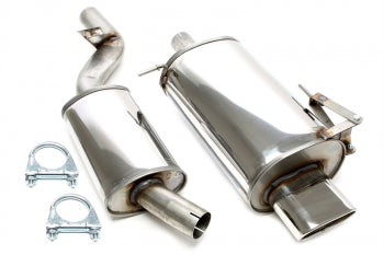 Układ wydechowy ze stali nierdzewnej 70 × 140 mm do BMW Z3 E36 8V — TA Technix