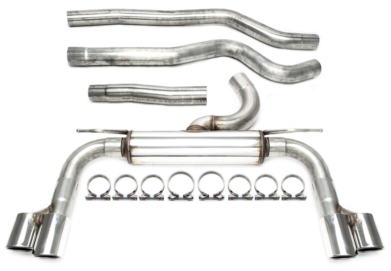 Duplex Ligne d'échappement inox 2 × 80 mm gauche + droite pour BMW 3er berline. + Touring diesel Typ F30,F31 / 4er Cabriolet/Coupé/Gran Coupé 420d Typ F32,F33,F36 — TA Technix