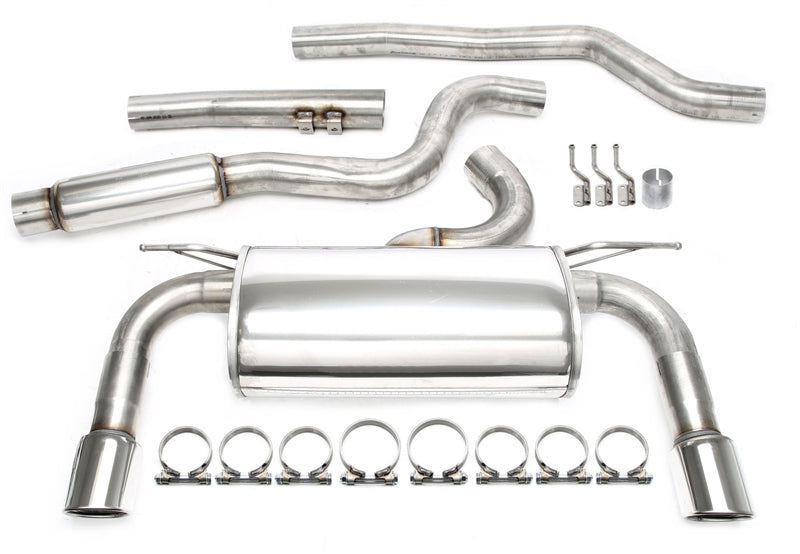 Duplex Ligne d'échappement inox 1 × 90 mm gauche + droite pour BMW 3er berline. + Touring 320i Typ F30,F31 / 4er Cabriolet/Coupé/Gran Coupé 420i Typ F32,F33,F36 — TA Technix