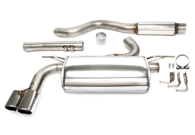 Ligne d'échappement inox 2 × 80 mm pour BMW 3er berline. + Touring 320i Typ F30/F31 / 4er Cabriolet/Coupé/Grand Coupé 420i type F32,F33,F36 — TA Technix