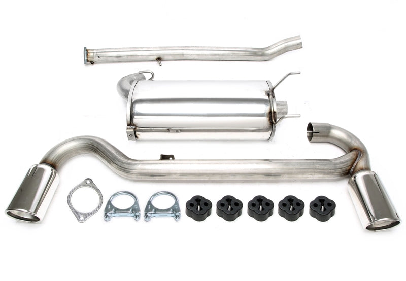 Duplex Ligne d'échappement inox 1 × 90 mm gauche + droite pour Mazda MX-5 I Typ NA — TA Technix