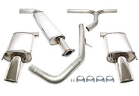 Duplex Ligne d'échappement inox 1x90 × 120 mm pour Opel Insignia A break 2WD — TA Technix