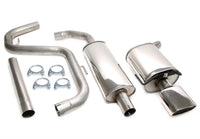 Ligne d'échappement inox 85 × 150 mm pour Saab 9-3 1.8T/2.0T Typ YS3F — TA Technix