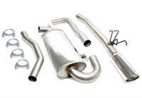 Ligne d'échappement sport 1 × 100 mm pour Volvo 850-S70-V70 I Turbo Typ L, LS, N — TA Technix