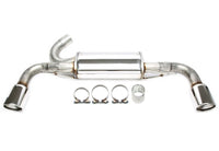 Duplex inox Silencieux sport 1 × 100 mm gauche + droite pour Volvo S60 II/V60 diesel Typ F — TA Technix