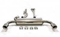 Duplex Ligne d'échappement inox 1 × 100 mm gauche + droite pour Volvo S60 II/V60 T6 AWD Typ F — TA Technix