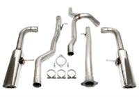 Duplex Sportauspufflanlage 1 × 100 mm gauche + droite pour Volvo V70 III/ XC 70 II diesel 2WD/4WD Typ B — TA Technix