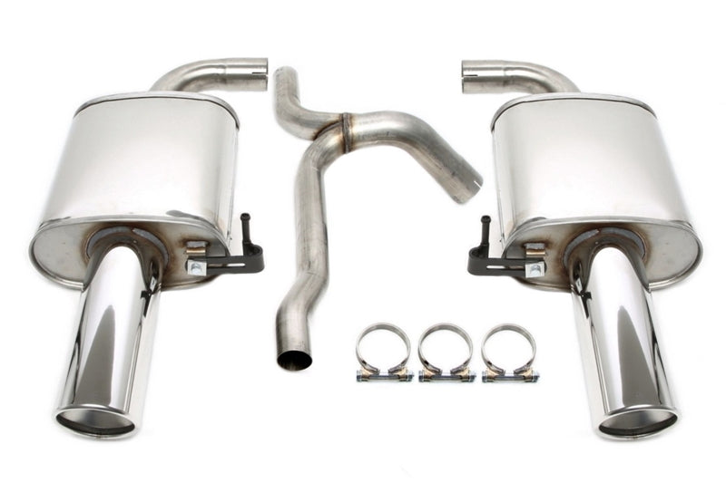 Duplex Ligne d'échappement inox 1 × 100 mm gauche + droite pour Volvo V70 III/XC70 II AWD T6 Typ B — TA Technix