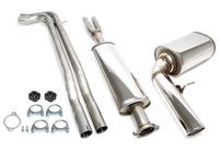 Ligne d'échappement inox 1 × 100 mm pour Volvo XC 70 Cross Crountry Typ S — TA Technix
