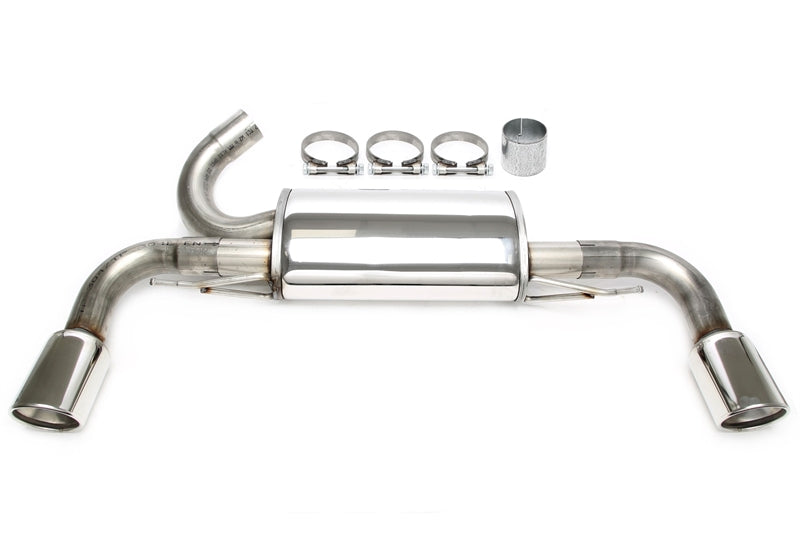 Duplex inox Silencieux sport 1 × 100 mm gauche + droite pour Volvo XC60 D3/D4/D5 Typ D — TA Technix