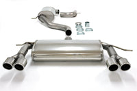 Duplex Ligne d'échappement inox 2 × 80 mm pour VW Scirocco III — TA Technix