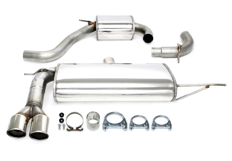 Ligne d'échappement inox 2 × 80 mm pour VW Scirocco III — TA Technix