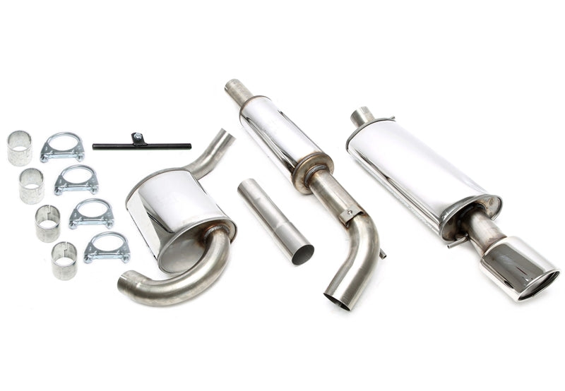 Ligne d'échappement inox 1x90 × 120 mm pour VW Corrado VR6 — TA Technix