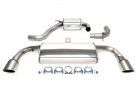 Duplex Ligne d'échappement inox 1 × 100 mm arête vive pour VW Golf VI GTI — TA Technix