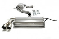 Ligne d'échappement inox 2 × 80 mm arête vive pour VW Golf V/VI / Audi A3 8P — TA Technix