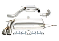 Ligne d'échappement inox 2 × 80 mm pour VW Golf V/VI / Audi A3 8P — TA Technix