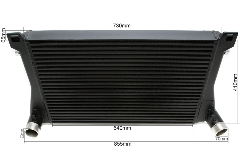 Échangeur air/air pour Audi A3 (8V), TT (8S) / Seat Leon (5F) / Skoda Octavia III (5E), Superb III (3T) / VW Golf VII (AU), Passat (B8) 1.8TFSI + 2.0TFSI moteurs — TA Technix