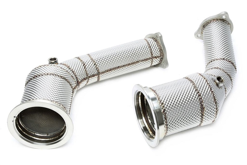 Downpipe avec Écran thermique et catalyseur pour Audi A4-RS4, A5-RS5 Typ B9 — TA Technix