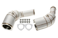 Downpipe avec Écran thermique pour Audi A6-RS6 C8, A7 Sportback-RS7 — TA Technix