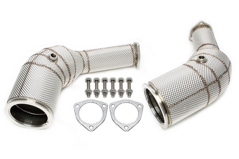 Downpipe avec Écran thermique et catalyseur pour Audi A6-RS6 C8, A7 Sportback-RS7 — TA Technix