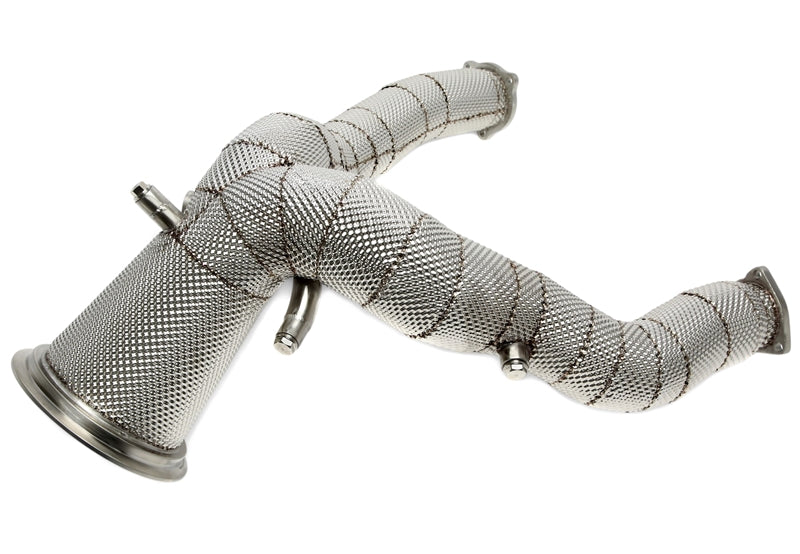 Downpipe sans catalyseur avec Écran thermique pour Audi A6 (C8), A7 Sporback (4KA) 3.0l TFSI — TA Technix