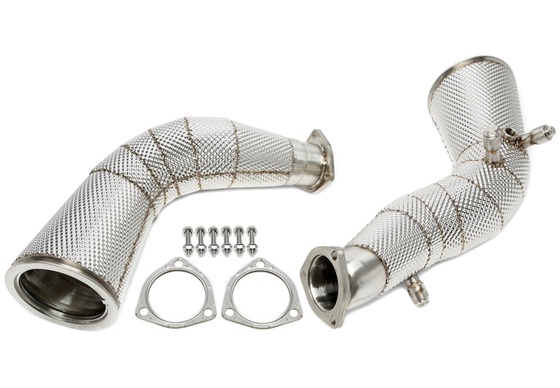 Downpipe sans catalyseur avec Écran thermique + OPF pour Audi A6-RS6 (C8), A7-RS7 (4KA) — TA Technix