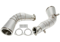 Downpipe sans catalyseur avec Écran thermique + OPF pour Audi A6-RS6 (C8), A7-RS7 (4KA) — TA Technix