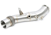 Downpipe sans catalyseur avec flexible pour BMW 5er Série F10/11/07, X5 E70, X6 E71 - 535i/Xi - code moteur N55 — TA Technix