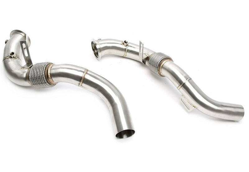Downpipe sans catalyseur avec flexible pour BMW X5er Typ F15/F85, X6er F16/F86 - N63 + S63 moteurs — TA Technix